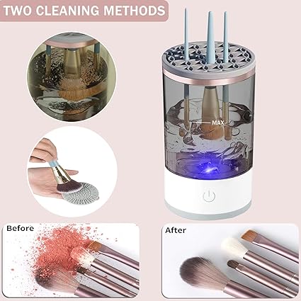 3-in-1 Electric Makeup Brush Cleaner