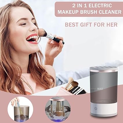 3-in-1 Electric Makeup Brush Cleaner