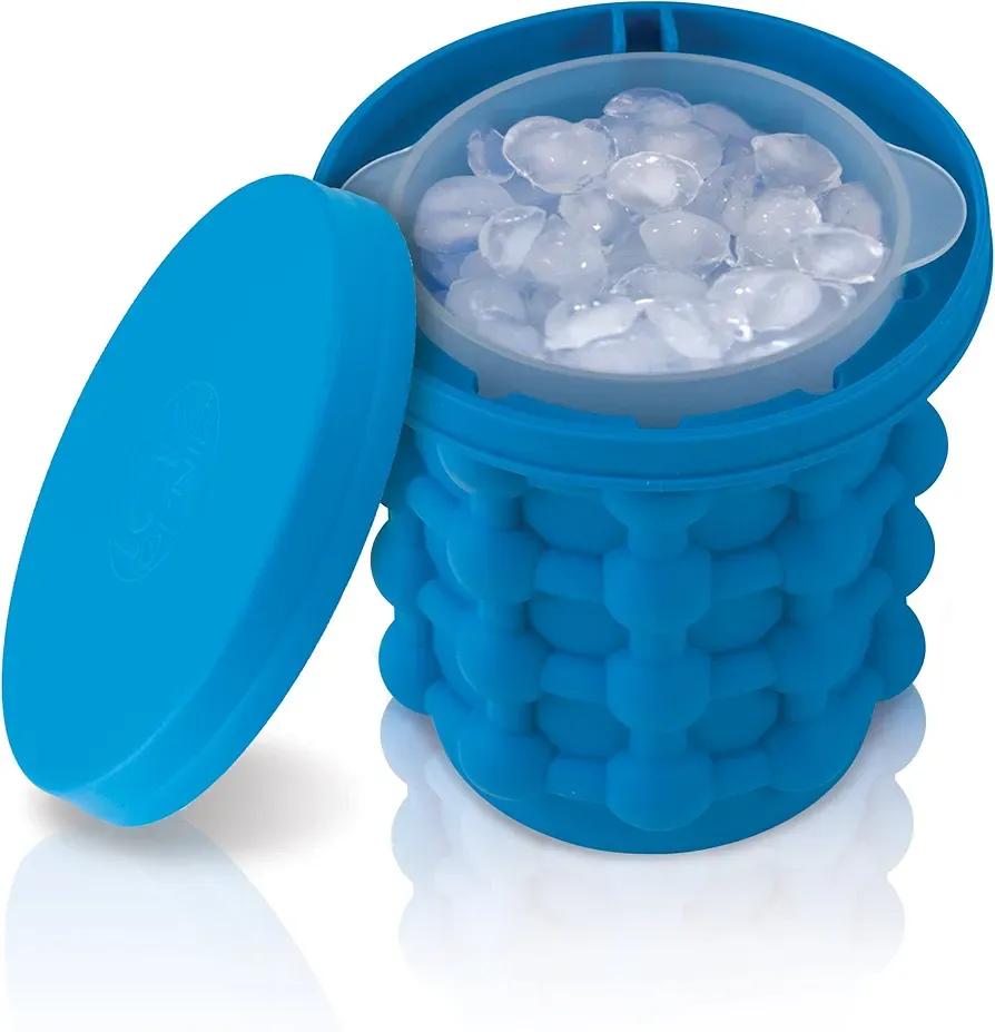 Ice Genie Silicone Ice Cube Maker | 120 Ice Cube Capacity